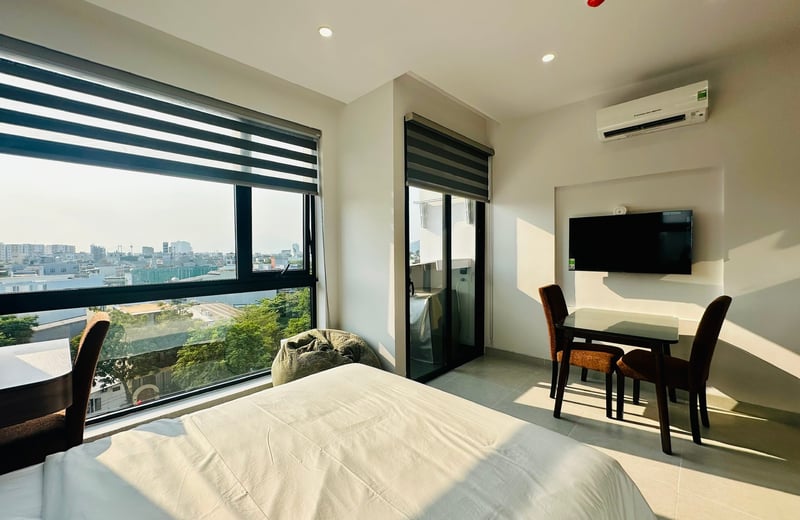 Rental of a modern, cozy studio with city view, Son Tra, Da Nang, Vietnam