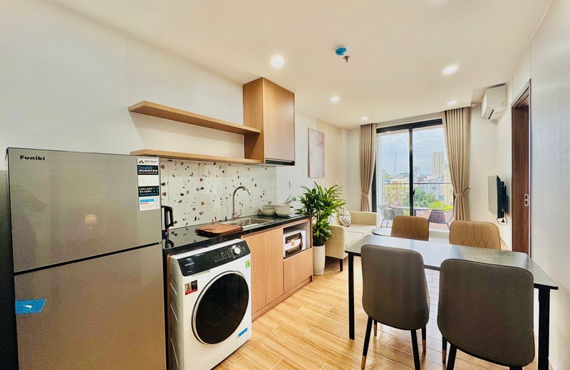 Rental of a spacious modern apartment, Ngu Hanh Son, Da Nang, Vietnam