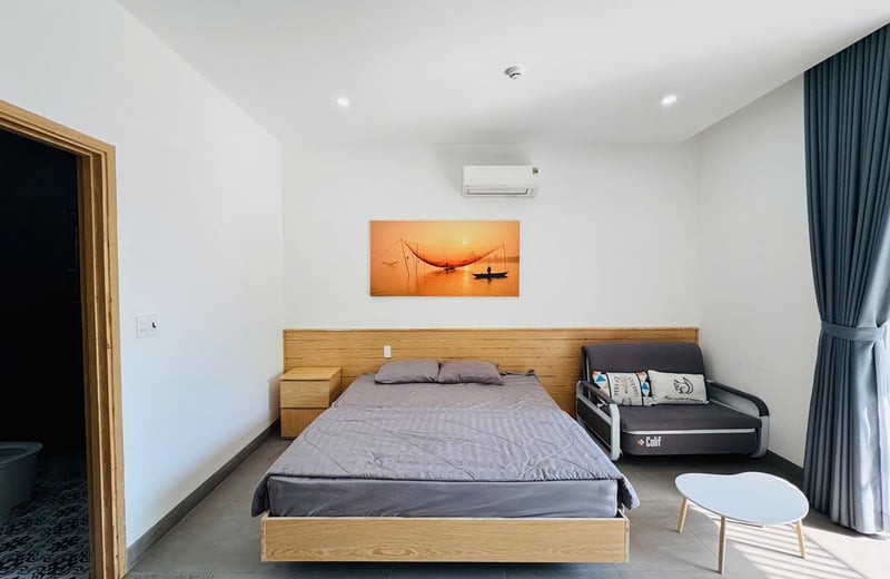 Rent a modern, fully furnished studio with pool, Son Tra, Da Nang, Vietnam