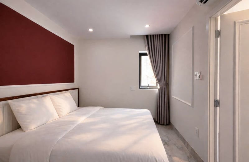 Moderne, möblierte Wohnung nahe am Strand zur Miete, Son Tra, Da Nang, Vietnam