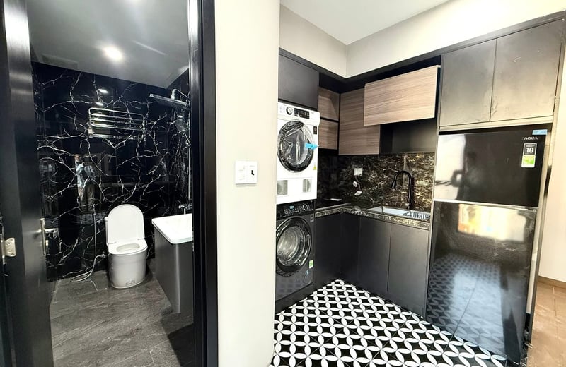 Wohnung mit modernem Interieur zur Miete nahe dem My Khe Strand, Da Nang, Vietnam