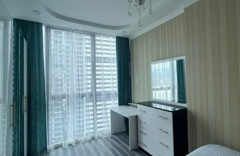 Apartment 58m² for Rent in New Wave Hotel, City Center, Batumi, Georgia