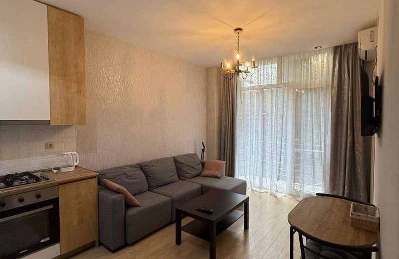 Appartement lumineux 45m² à louer, Batoumi, Géorgie