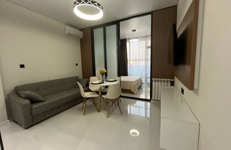 Modern Apartment Rental 38m² in NBG Panorama, Batumi, Georgia