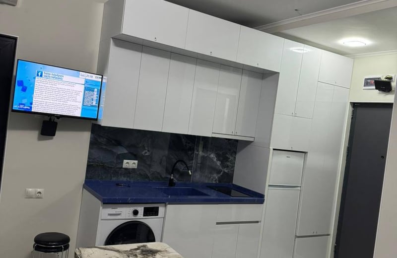 Modernes Studio 30m² zur Miete im NBG Panorama, Batumi, Georgien