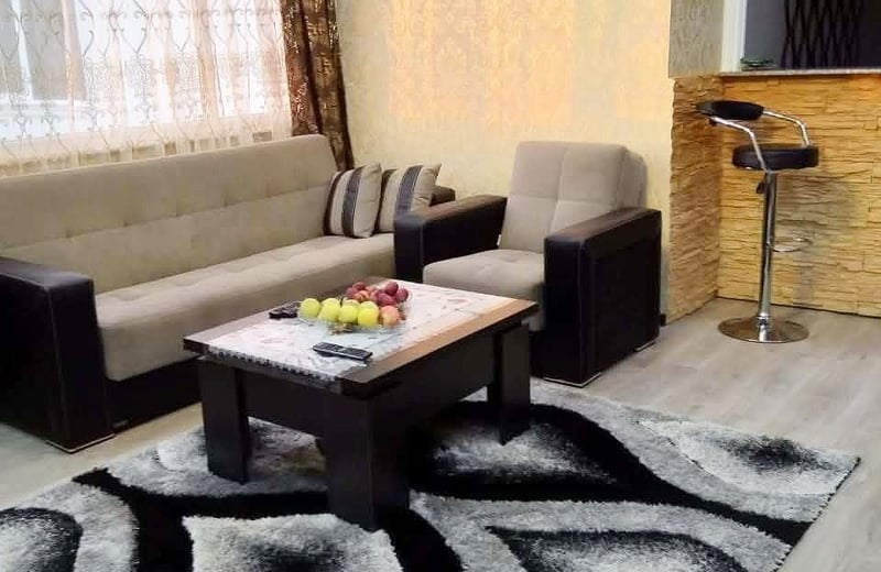 Долгосрочная аренда просторной квартиры 100 м² с видом на горы и море, Батуми, Грузия