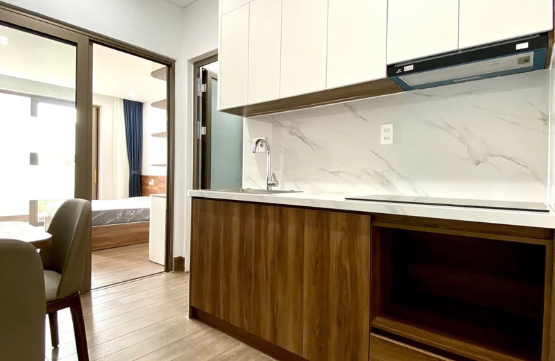 Аренда новой, полностью меблированной квартиры с балконом, район Шон Тра, Дананг, Вьетнам