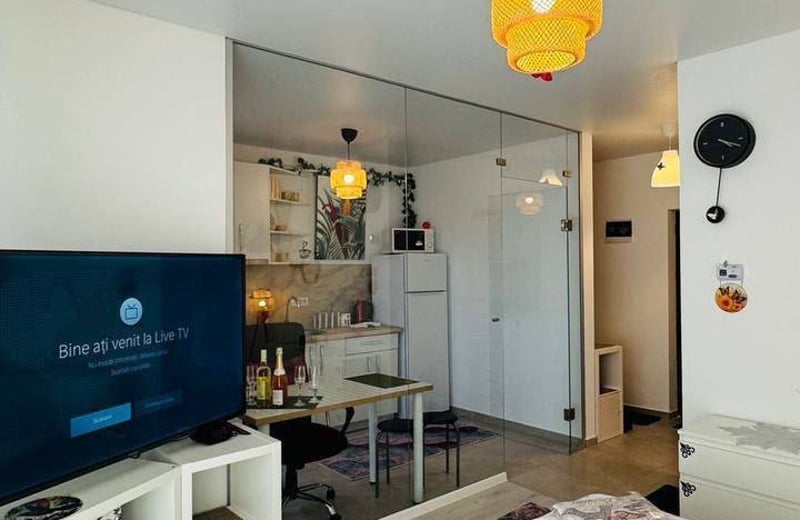 Rent of a modern 1-room apartment, Military Residence, Bucharest, Sector 6, Romania