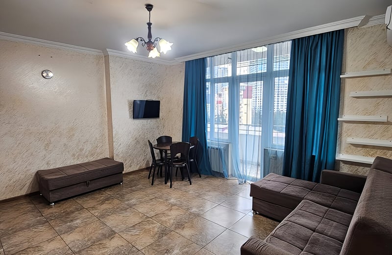 Appartement cosy de 55 m² à louer dans le quartier Khimshiashvili, Batumi, Géorgie