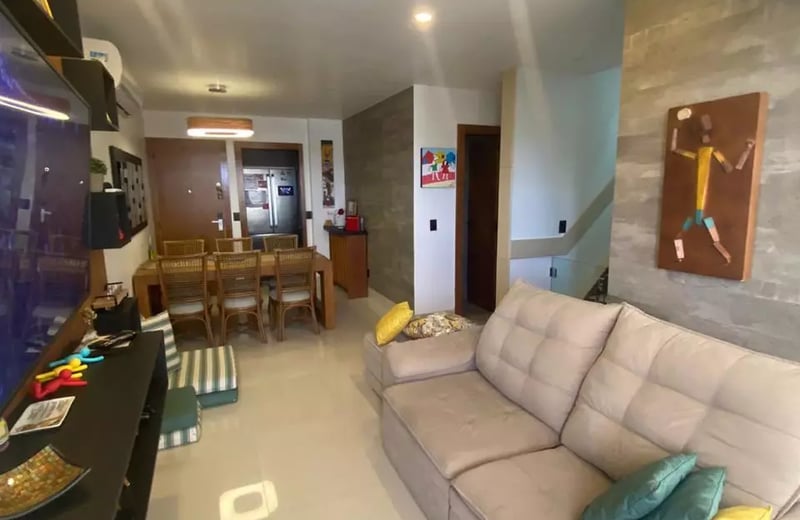 Alquiler a largo plazo de un ático tríplex, 185 m², en Barra da Tijuca, Río de Janeiro, Brasil