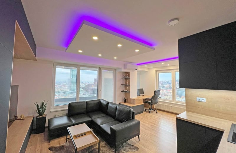 Rent of a luxurious 2-room apartment, 60 m², Old Town, Bratislava, Slovakia