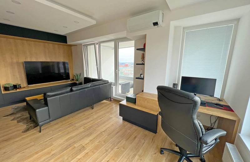 Rent of a luxurious 2-room apartment, 60 m², Old Town, Bratislava, Slovakia