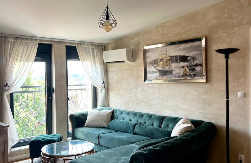 Alquiler de un acogedor apartamento amueblado de 3 habitaciones, 60 m², Voždovac, Belgrado, Serbia