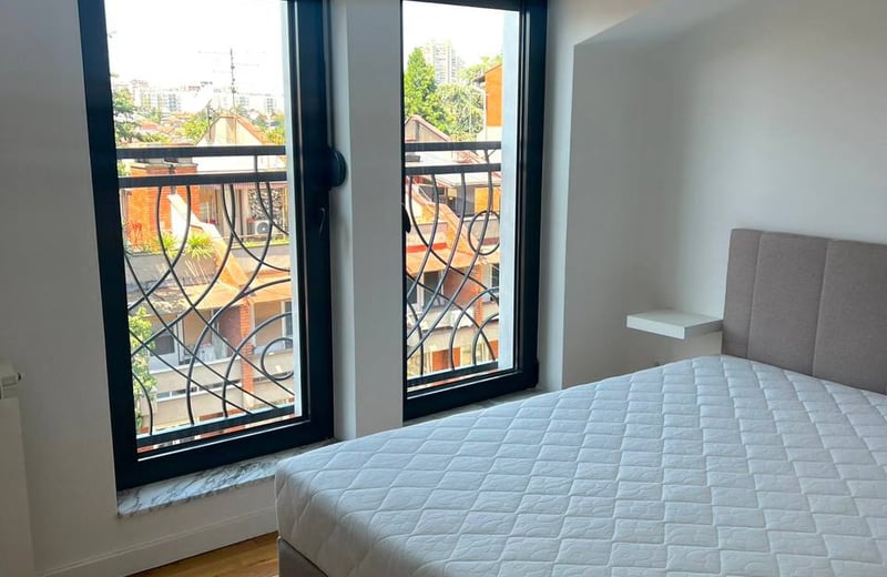 Alquiler de un acogedor apartamento amueblado de 3 habitaciones, 60 m², Voždovac, Belgrado, Serbia