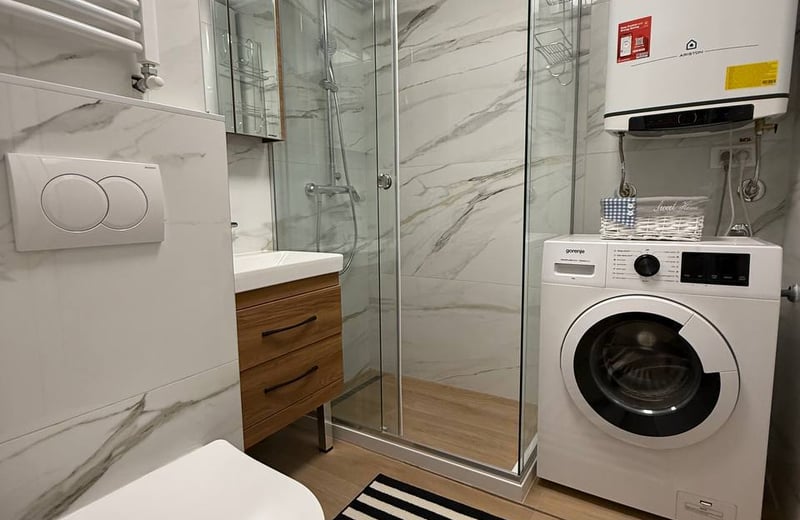 Miete einer komplett neuen 2-Zimmer-Wohnung, 50 m², Neu-Belgrad, Serbien