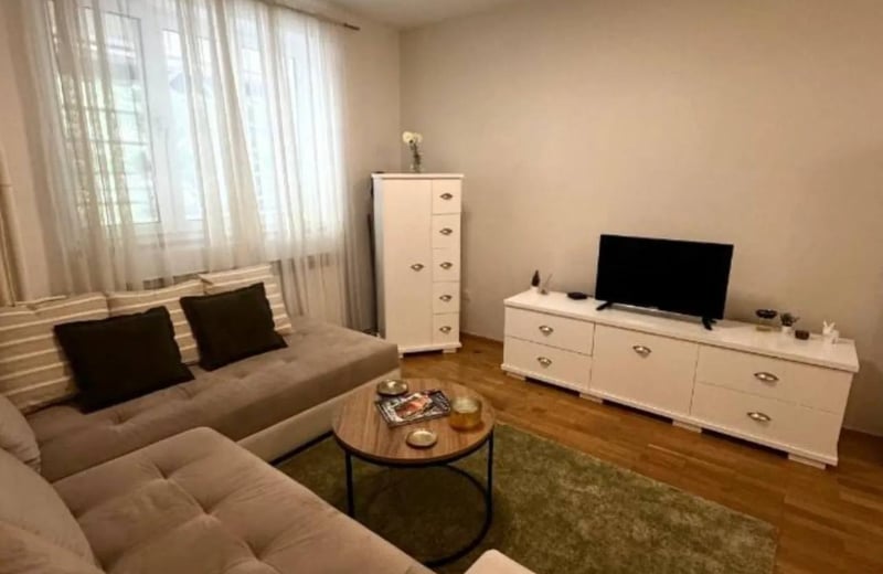 Alquiler de un cómodo apartamento de 2 habitaciones, 45 m², centro de Belgrado, Serbia