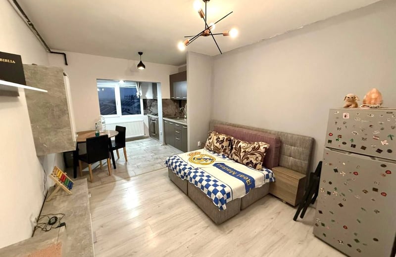 Alquiler de una acogedora cocina-estudio con habitación separada, Bucarest, Sector 6, Rumanía