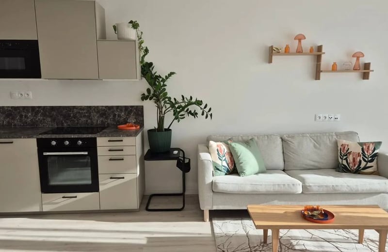 Оренда мебльованої квартири, 44 м², Нове Место, Братислава, Словаччина