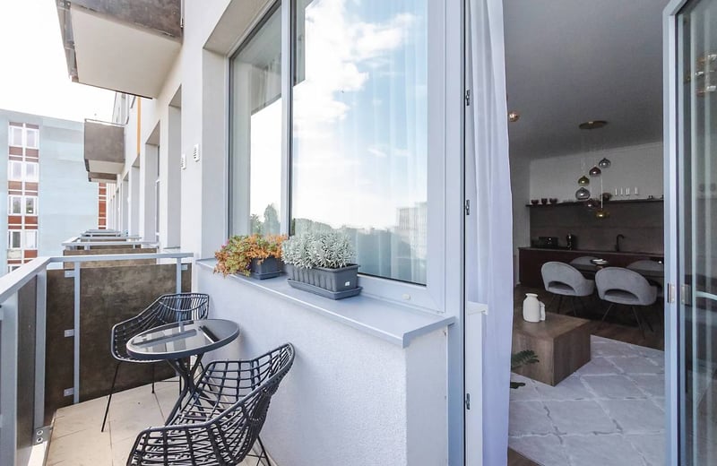 Location d’un appartement lumineux de 2 pièces, 57 m², Ružinov, Bratislava, Slovaquie