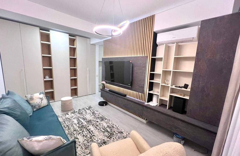 Rent of a new premium 2-room apartment, 54 m², Bucharest, Sector 6, Romania