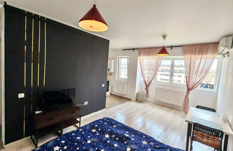 Rent of a furnished studio, Sector 6, Bucharest, Romania