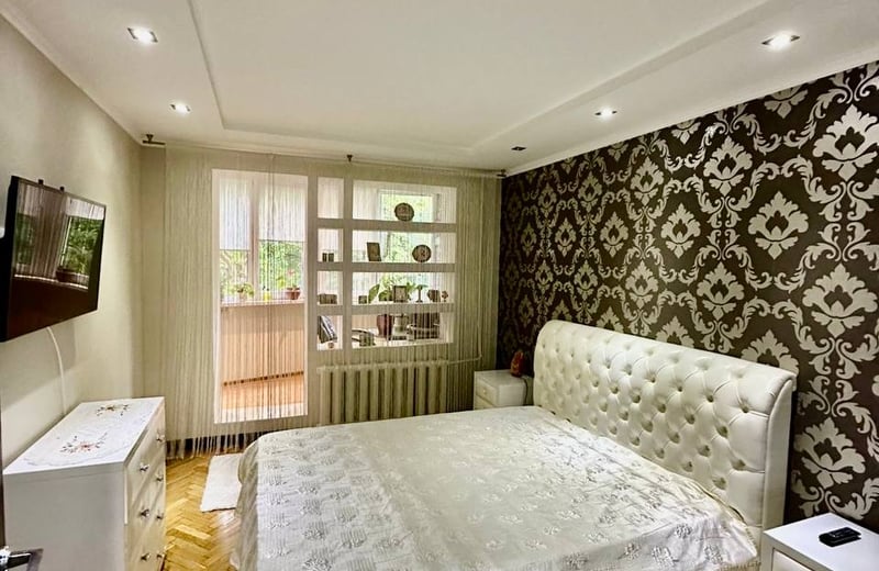 Rent of a furnished 2-room apartment, 55 m², Botanica, Chișinău, Moldova