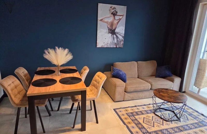 Alquiler de un apartamento acogedor y amueblado de 3 habitaciones, 62 m², Podgórze, Cracovia, Polonia