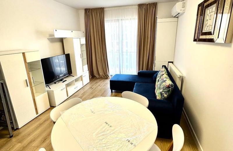 Location d’un appartement spacieux et meublé, 42 m², Secteur 6, Bucarest, Roumanie