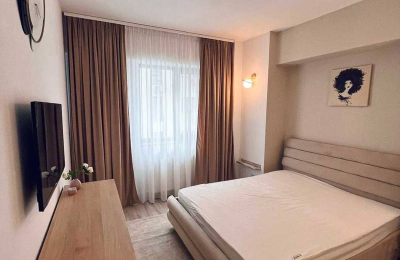 Rent of a modern, furnished 2-room apartment, Bucharest, Romania