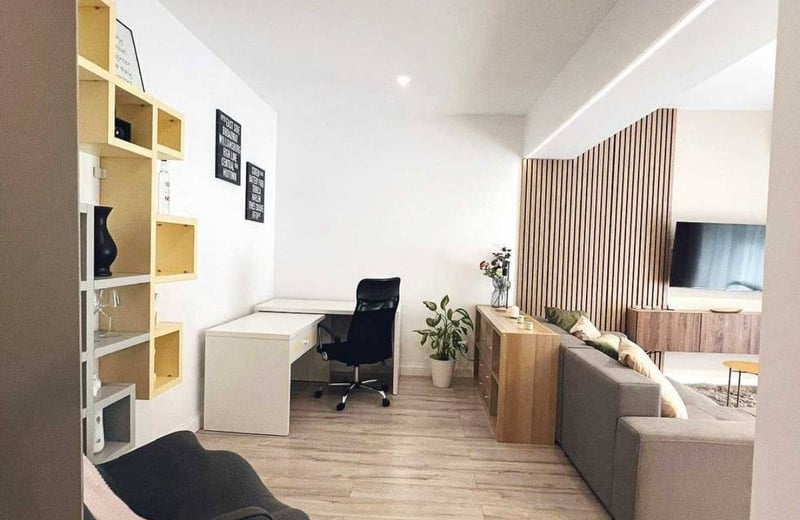 Rent of a modern, furnished 2-room apartment, Bucharest, Romania