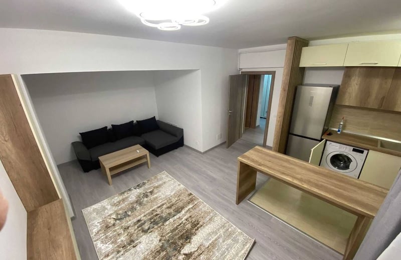 Rent of a furnished apartment with a balcony, 52 m², Sector 6, Bucharest, Romania