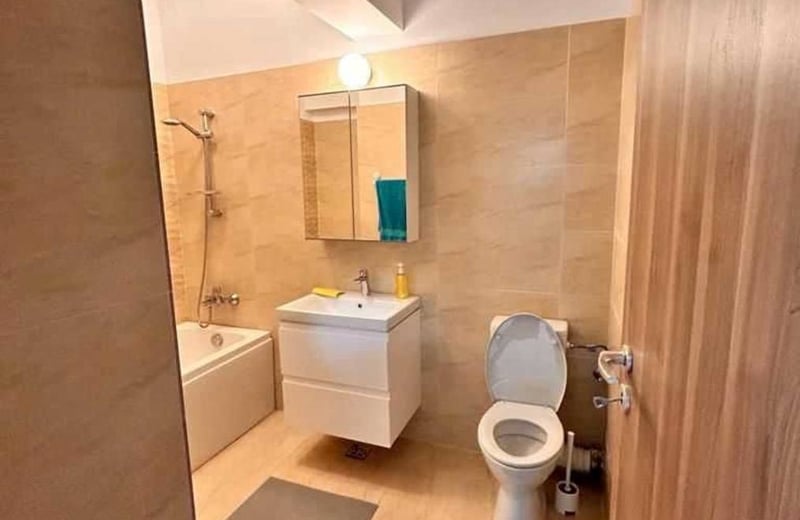 Rent of a furnished apartment with a balcony, 52 m², Sector 6, Bucharest, Romania