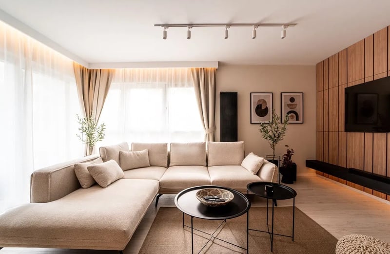 Alquiler de un apartamento elegante de tres habitaciones de 84 m² con balcón, distrito de Bronowice, Cracovia, Polonia