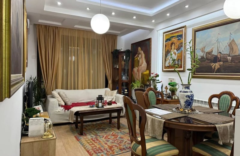 Alquiler de un apartamento cómodo de dos habitaciones de 45 m² en el centro de la ciudad, Belgrado, Serbia