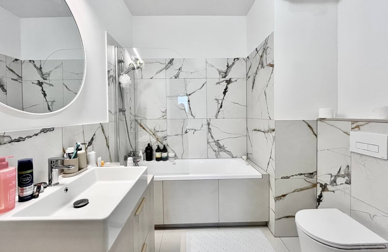 Rent of a stylish 60 m² three-room apartment, Praga-Południe district, Warsaw, Poland