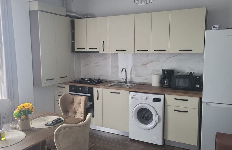 Аренда комфортной, меблированной 3-комнатной квартиры, 55 м², район Mamaia, Констанца, Румыния