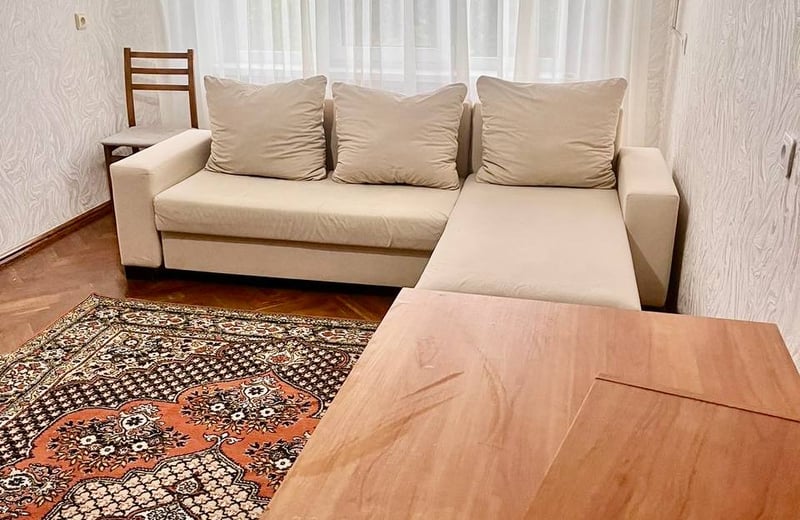 Miete einer möblierten 3-Zimmer-Wohnung, Stadtteil Ciocana, Chișinău, Moldawien