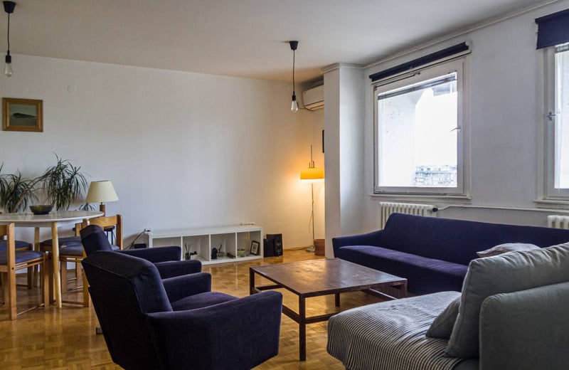Miete einer komfortablen 2-Zimmer-Wohnung, 55 m², in Neu-Belgrad, Belgrad, Serbien