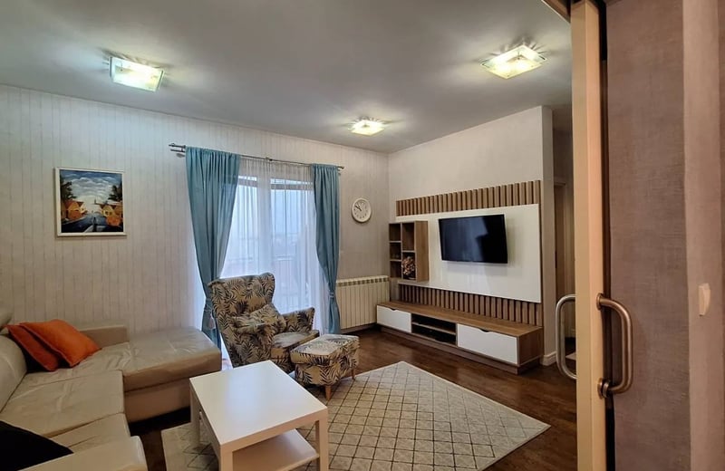 Аренда просторной 2-комнатной квартиры 60 м², район Вождовац, Белград, Сербия