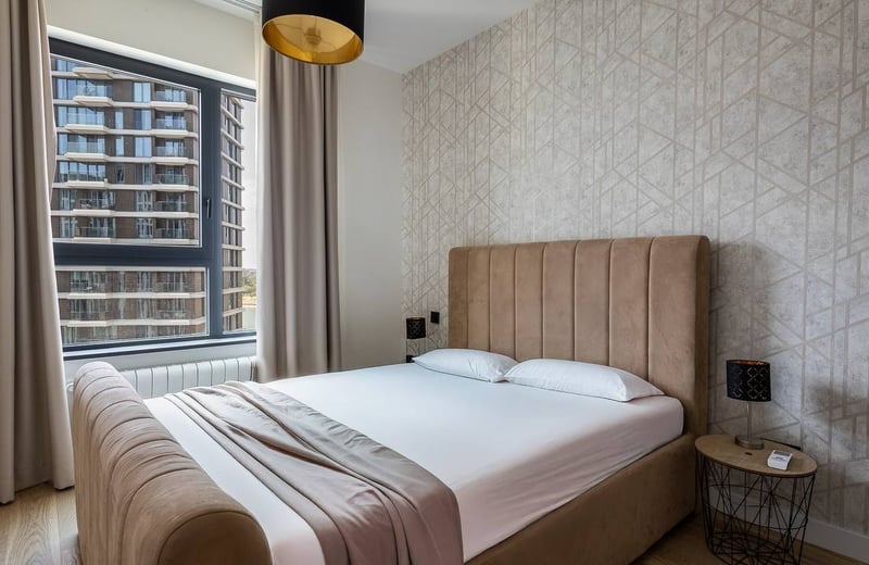 Alquiler de un apartamento de 2 habitaciones, 52 m², en el complejo residencial premium BW Simfonija, Belgrado, Serbia