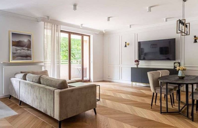 Аренда стильной 4-комнатной квартиры 120 м², Śródmieście, Варшава, Польша