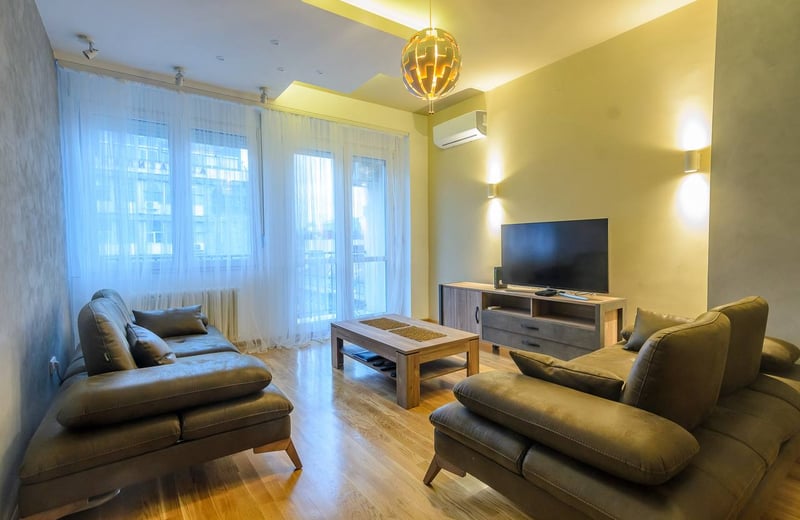 Аренда комфортной 2-комнатной квартиры 45 м² в центре города, Белград, Сербия