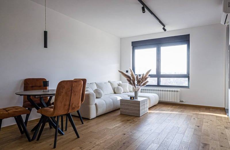 Alquiler de un apartamento absolutamente nuevo y luminoso de 2 habitaciones, 55 m², Belgrado, Serbia