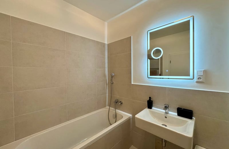 Alquiler de apartamento de 2 habitaciones en edificio nuevo, Petržalka, Bratislava, Eslovaquia