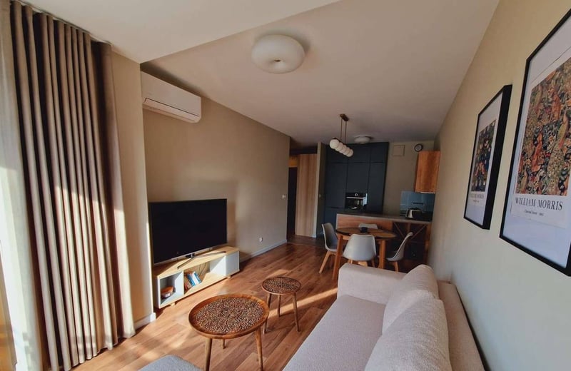 Alquiler de elegante apartamento de 3 habitaciones 53 m², Stare Podgórze, Cracovia, Polonia