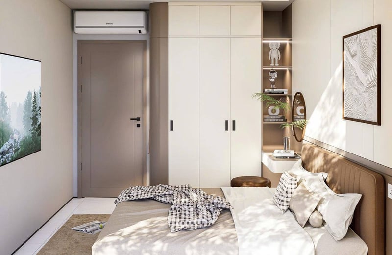 Rent of modern-style apartment near the beach, My An, Da Nang, Vietnam