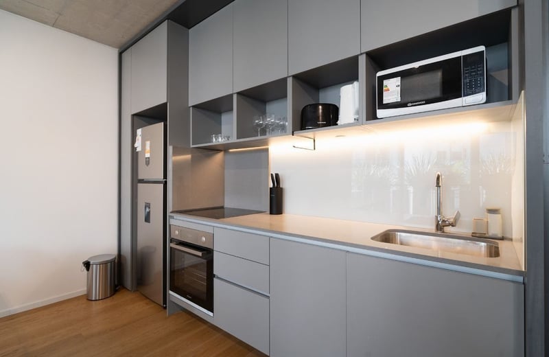 Alquiler de apartamento luminoso de 2 habitaciones en complejo nuevo, Recoleta, Buenos Aires, Argentina