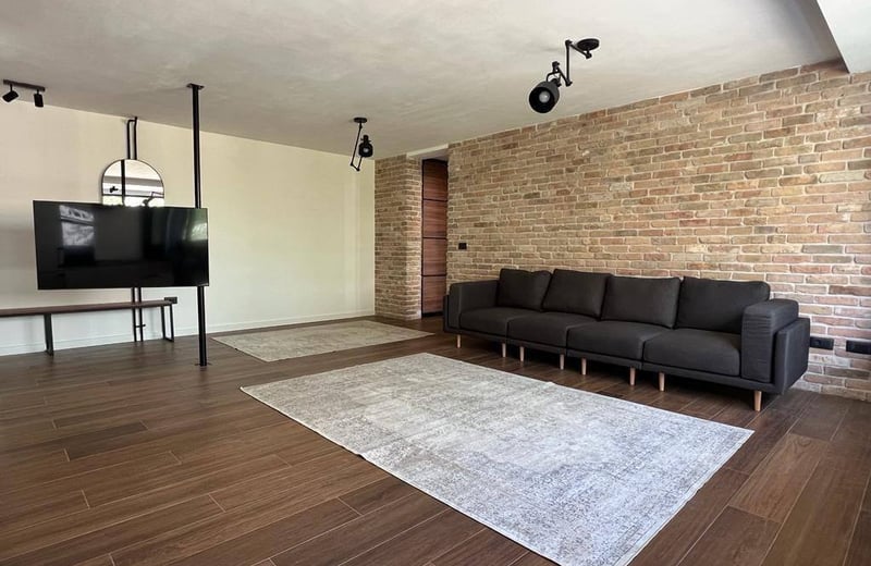 Rent of spacious designer 2-room apartment 58 m², Banovo Brdo, Belgrade, Serbia