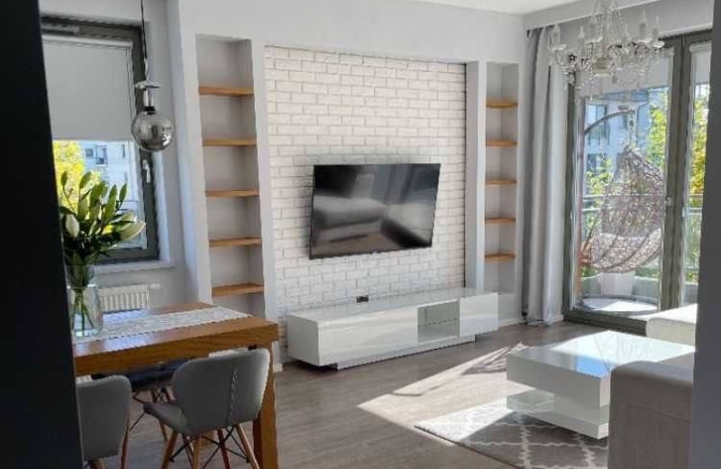 Rent of modern 3-room apartment 67 m², Grabiszyn, Wrocław, Poland