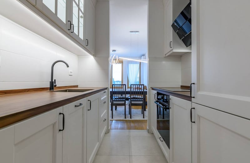 Rent of bright 2-room apartment 54 m² in the premium Wellport residential complex, New Belgrade, Belgrade, Serbia